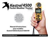 Kestrel Pocket Weather 4500 Manuel D'instructions