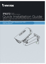 Vivitek IP8372 Guide D'installation Rapide