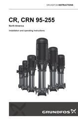 Grundfos CR 95 Notice D'installation Et De Fonctionnement