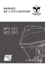 Tohatsu MFS 25C Manuel De L'utilisateur