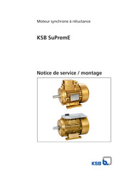 KSB SuPremE Notice De Service / Montage