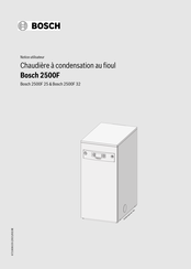 Bosch 2500F 32 Notice Utilisateur