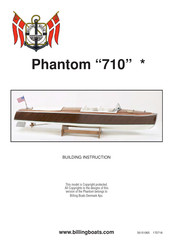 Billing Boats Phantom 710 Instructions