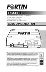 Fortin FSA-208 Guide D'installation