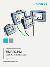 Siemens SIMATIC HMI Mobile Panels 2nd Generation Mode D'emploi