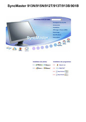 Samsung SyncMaster 901B Manuel