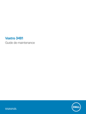 Dell Vostro 3481 Guide De Maintenance