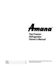 Amana ART2127AB Manuel De Réparation