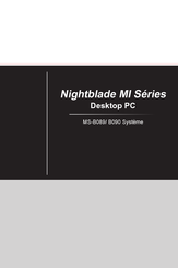 NIGHTBLADE MS-B089 Mode D'emploi