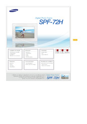 Samsung SPF-72H Mode D'emploi