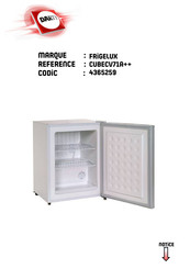 Frigelux CUBE CV 71A++ Notice D'utilisation