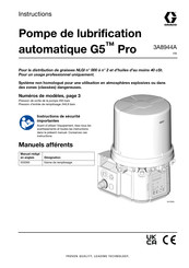 Graco G5 Pro Instructions