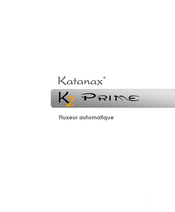 Katanax K2 Prime Mode D'emploi