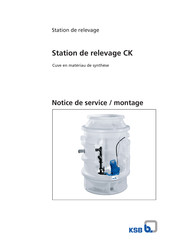 KSB CK Notice De Service / Montage