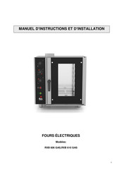 FM Calefaccion RXB 610 GAS Manuel D'instructions Et D'installation