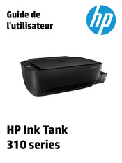 HP Ink Tank 310 Série Guide De L'utilisateur