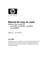 HP xw4200 Manuel De Mise En Route