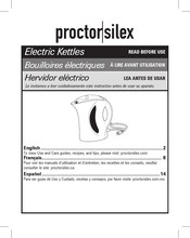 Proctor Silex K2070 Manuel D'utilisation Et D'entretien