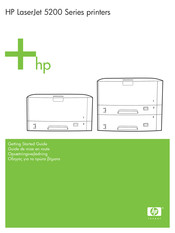 HP LaserJet 5200 Série Guide De Mise En Route