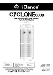 iDance CYCLONE6000 Guide Rapide