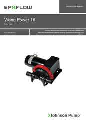Johnson Pump SPXFLOW Viking Power 16 Manuel D'instruction