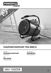 Powerfix Profi PHG 3000 C3 Mode D'emploi