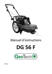 Geotech DG 56 F Mode D'emploi