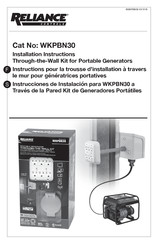 Reliance Controls WKPBN30 Instructions D'installation