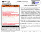 Horizon Global CQT76128 Instructions D'installation