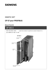 Siemens SIMATIC NET CP 343-5 Manuel