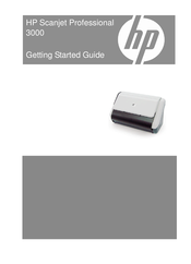 HP Scanjet Professional 3000 Guide De Démarrage