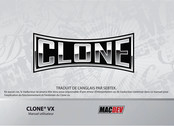 MACDEV Clone VX Manuel Utilisateur