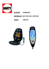 HoMedics BKP-300-2EU Manuel D'instructions