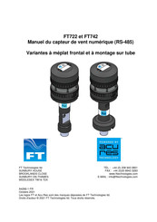 FT Technologies FT722 Manuel De L'utilisateur