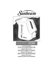 Sunbeam 3208 Manuel D'instructions