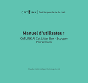 CatLink AI Cat Litter Box - Scooper Pro Version Manuel D'utilisateur