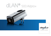 Devolo dLAN 500 AVpro+ Mode D'emploi