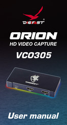 Digifast ORION VCO305 Mode D'emploi