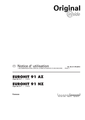 Original inside EUROHIT 91 NZ Notice D'utilisation