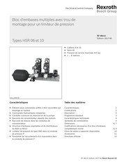 Bosch Rexroth HSR 10 Livret Technique