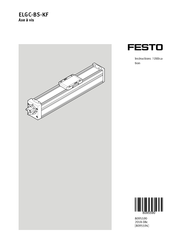 Festo ELGC-BS-KF Instructions D'utilisation