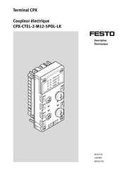 Festo CPX-CTEL-2-M12-5POL-LK Manuel D'utilisation