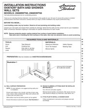 American Standard OVATION 2968SWT60 Instructions D'installation