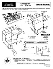 Jenn-Air CVGX2423B Instructions D'installation