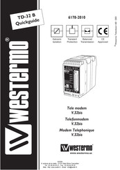 Westermo TD-32 B Guide Rapide