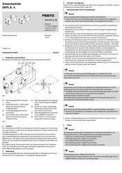 Festo DAPS R F Serie Notice D'utilisation