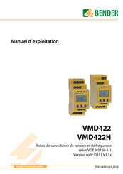 Bender VMD422H-D-3 Manuel D'exploitation
