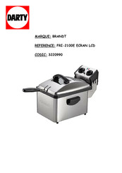 Brandt FRI-2100 Manuel D'utilisation