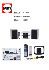 Hitachi AXM628E Manuel D'utilisation