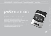 ProMed tens 1000 s Instructions D'utilisation